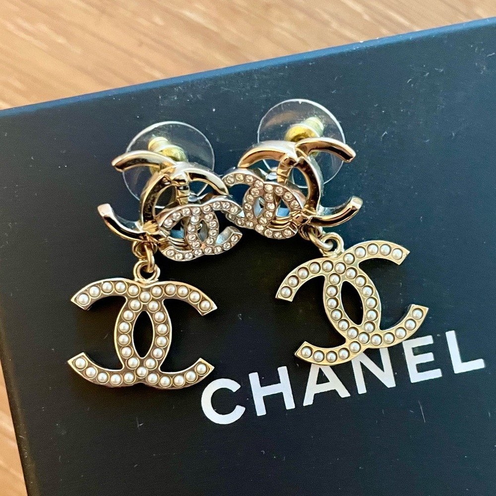 Authentic CHANEL Earrings